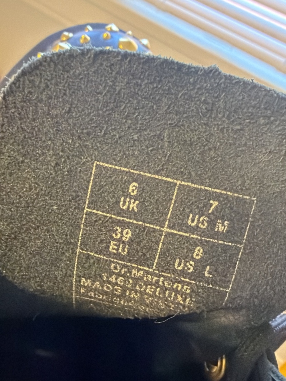 Dr martens studden leather boots. Limited edition. - Picture 4 of 4